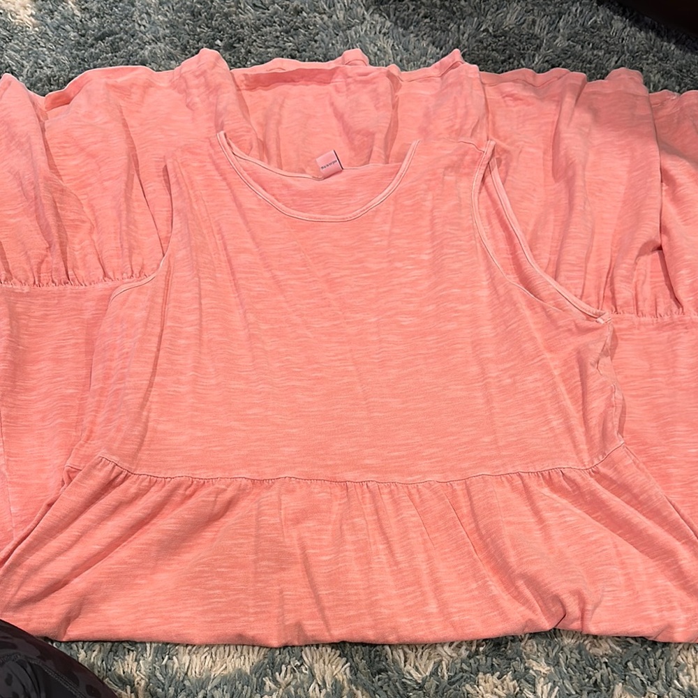 Women's Pink Sleeveless dress